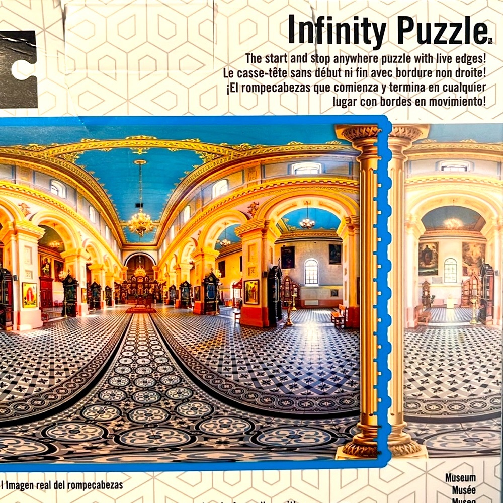 🧩Infinity, Live Edge, “Museum” Puzzle, 1000 Pieces 🧩 - Picture 7 of 8